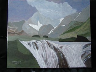 peinture de Josette Bude Laurent
